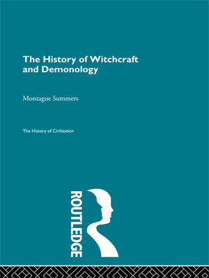 cover image of The History of Witchcraft and Demonology